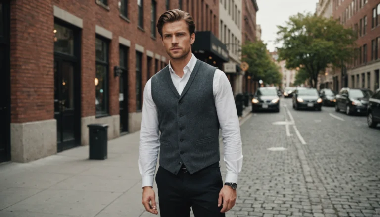 gilet sans manche laine homme