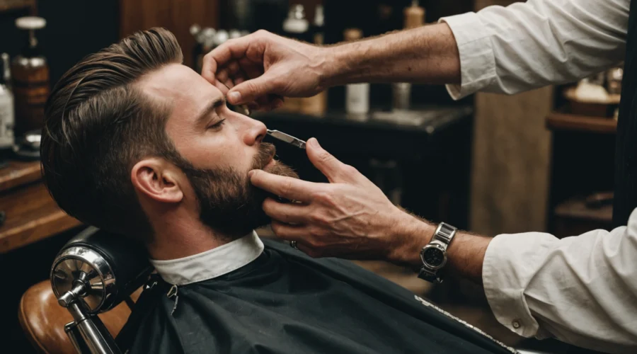 rouleau à barbe