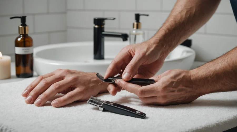 kit manucure pour homme