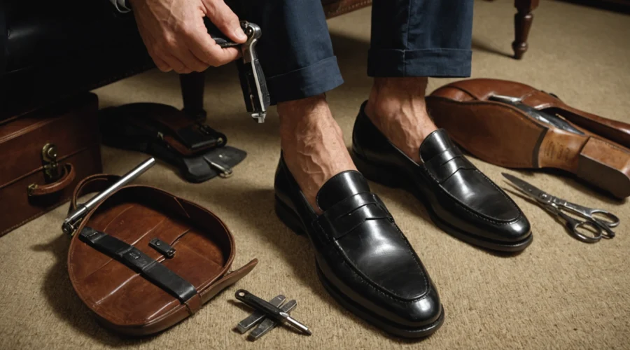 mocassins trop grands