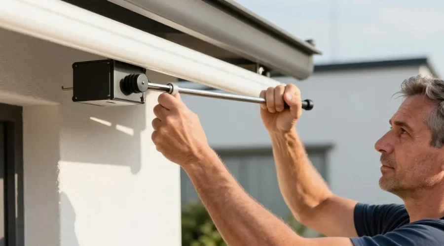 remonter un store banne électrique en panne